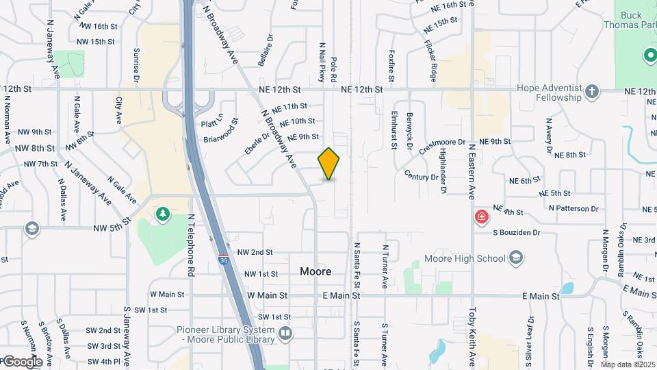 700 N Nail Pkwy Map and Location Details