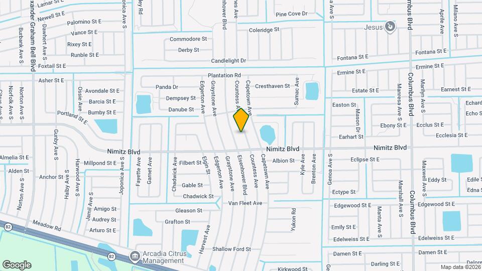 966 Countess Ave Map and Location Details