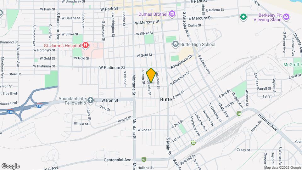 678 S Dakota St Map and Location Details