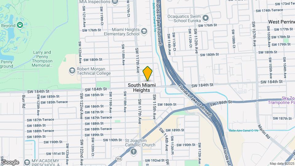 11530 SW 183rd St Map and Location Details