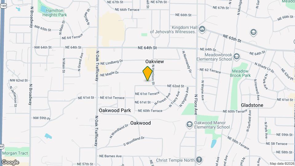 900 NE 62nd St Map and Location Details