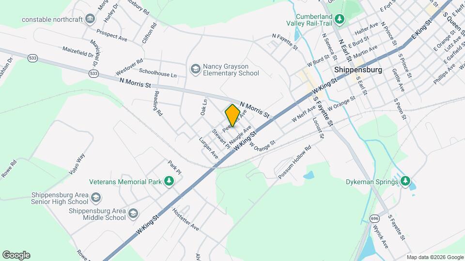 30 Cumberland Ave Map and Location Details