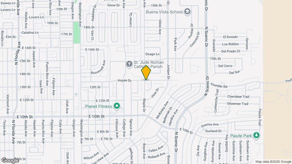 3 Bedroom 2 Bath Conveniently Located House! Map and Location Details
