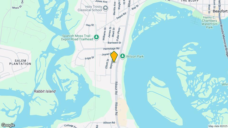 850 Ribaut Rd Map and Location Details