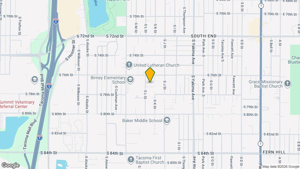 1109 S 77th St Map and Location Details