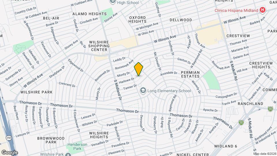 4209 Harlow Dr Map and Location Details