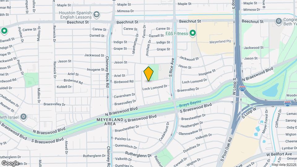 5151 Birdwood Rd Map and Location Details