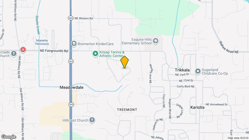 7293 Pheasant Cir NE Map and Location Details