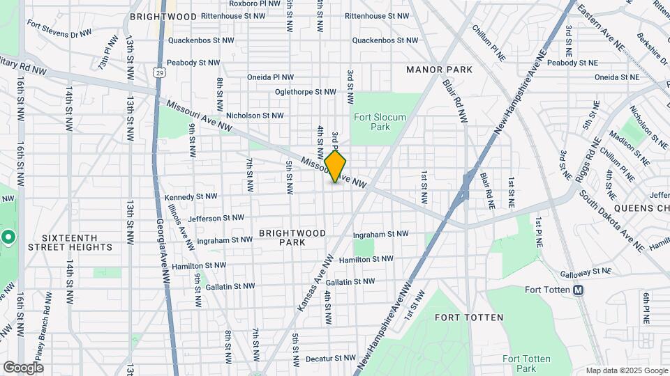 319-323 Kennedy St NW Map and Location Details