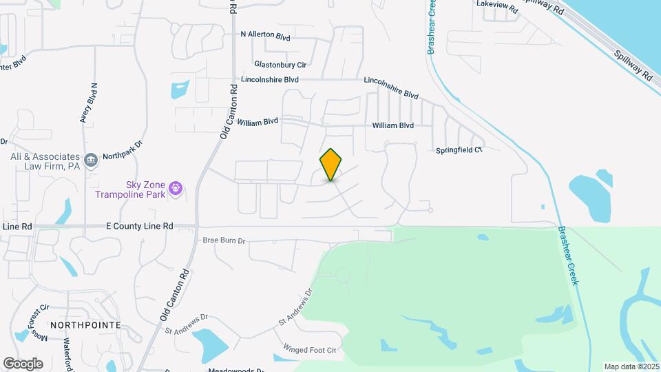 221 Pine Knoll Dr Map and Location Details