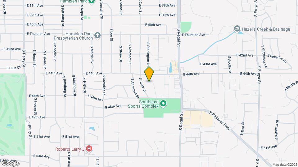 4418 S Donald Ct Map and Location Details