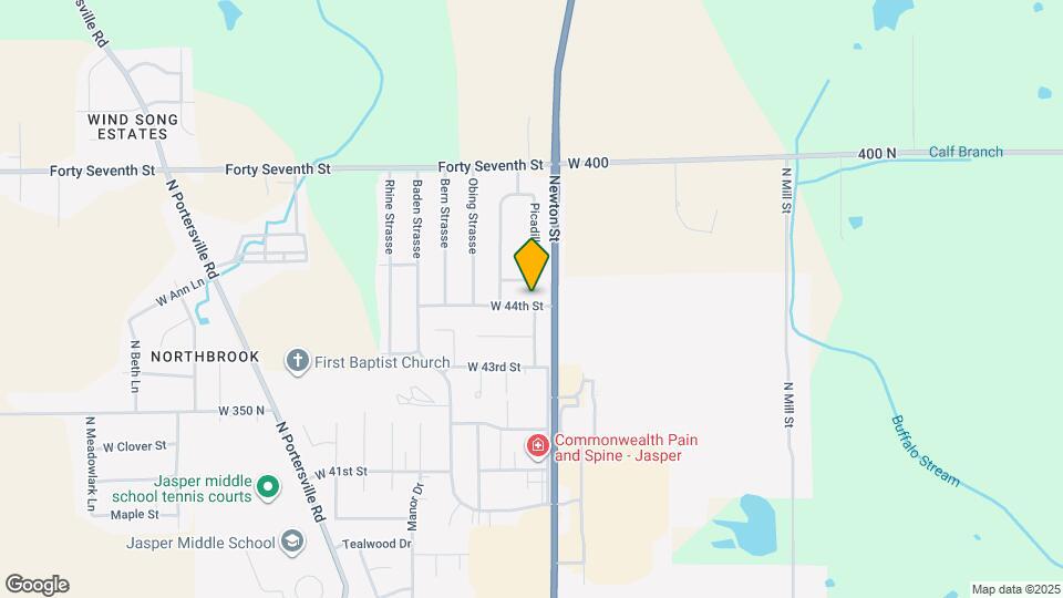 232 W 44th St Map and Location Details