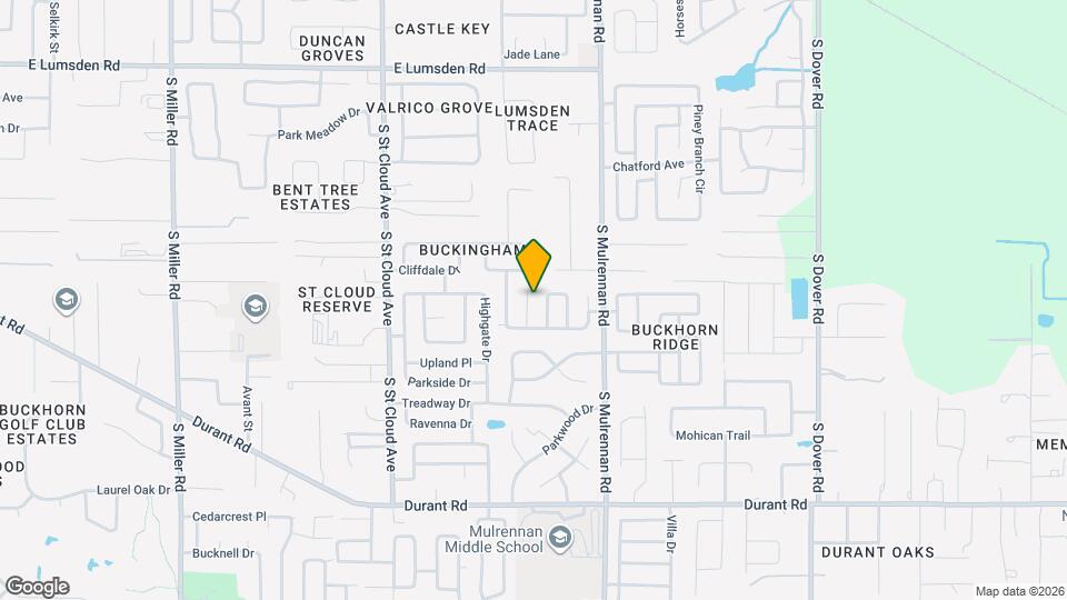 1703 Newland Pl Map and Location Details