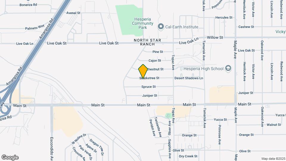 13895 Smoke Tree St Map and Location Details