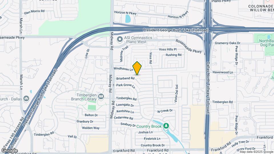 4203 Millview Ln Mapa y Detalles de la Ubicación