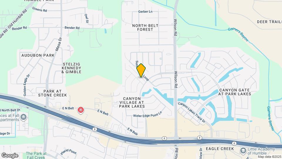 9307 Sunlit Park Dr Map and Location Details