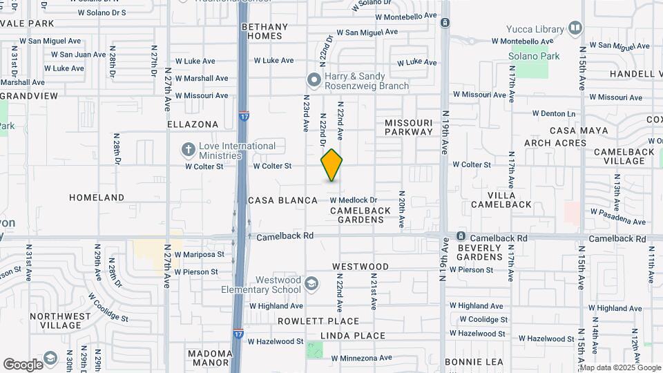 Oak Branch Apartments Map and Location Details