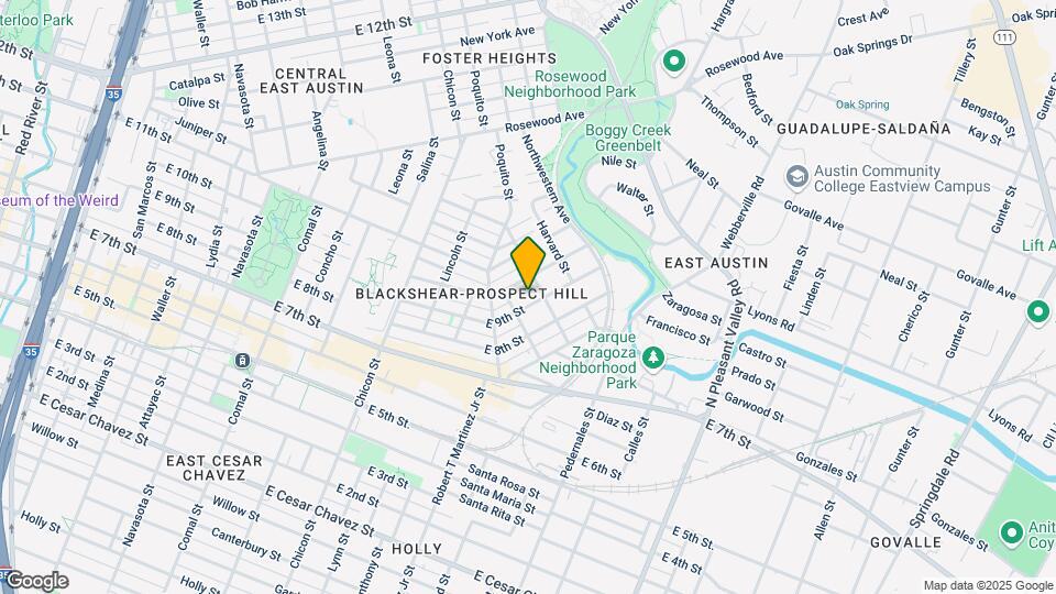 2308 1/2 E 9th St Mapa y Detalles de la Ubicación