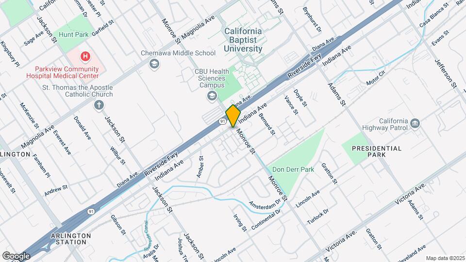8718 Cantal Ln Map and Location Details