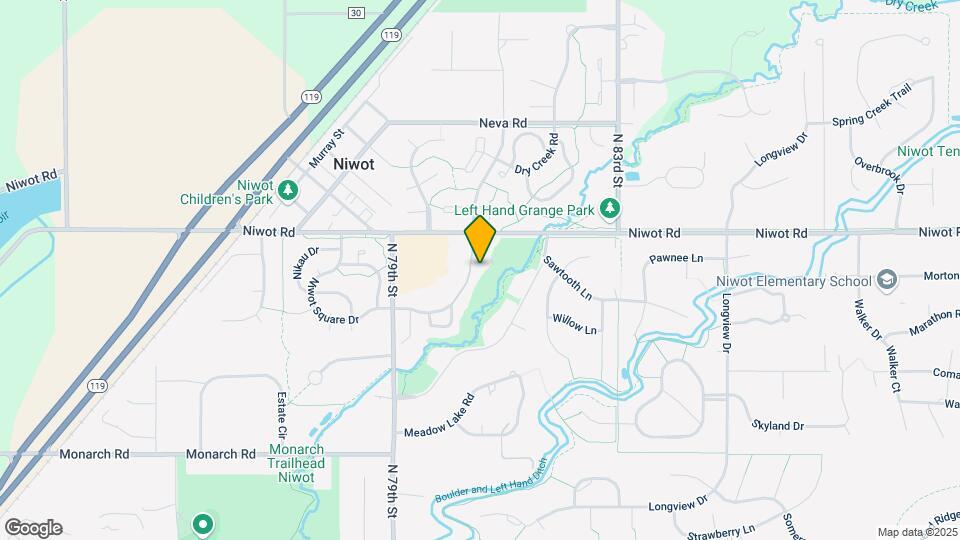 8060 Niwot Rd Map and Location Details