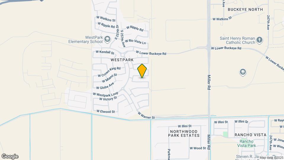 25550 W Pioneer St Map and Location Details