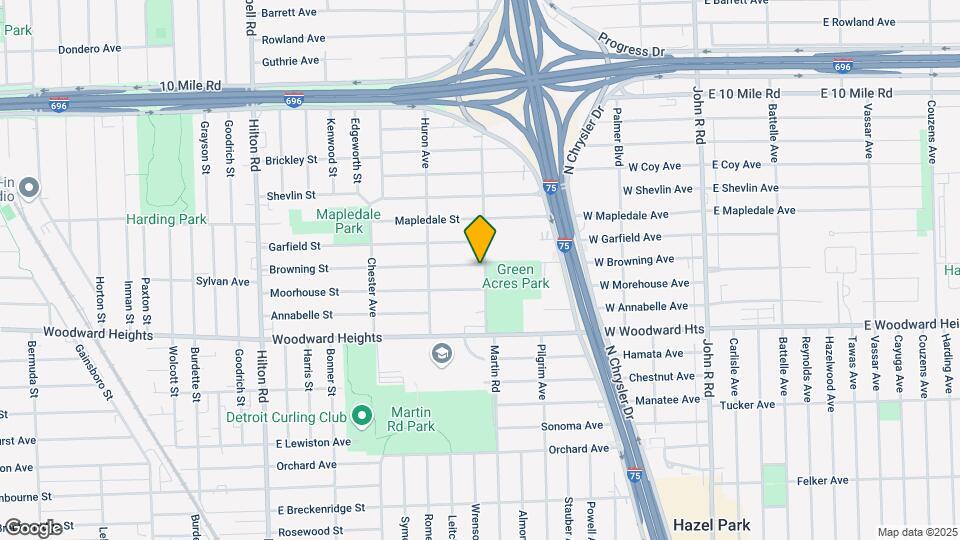 2298 Browning St Mapa y Detalles de la Ubicación
