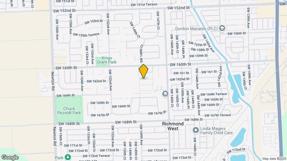 14868 SW 162nd St Map and Location Details