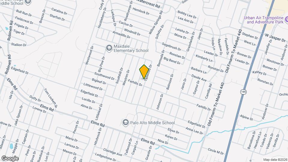 3205 Tallwood Dr Map and Location Details