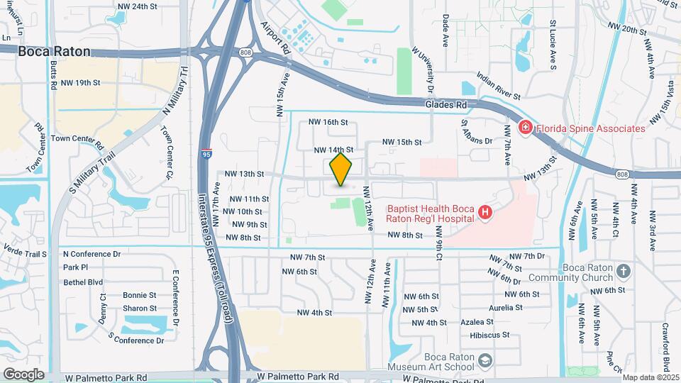 1220 NW 13th St, Unit 205 Map and Location Details