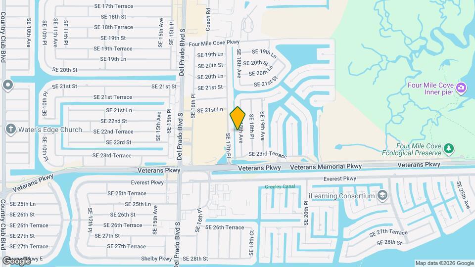 2220 SE 18th Ave Map and Location Details