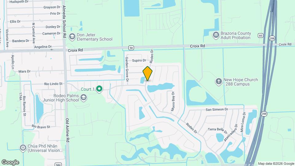 188 Rodeo Dr Map and Location Details