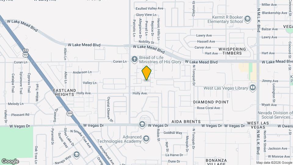 2525 Sierra Bello Ave Map and Location Details