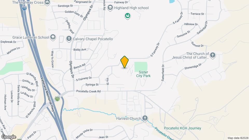 2119 Marigold St Map and Location Details