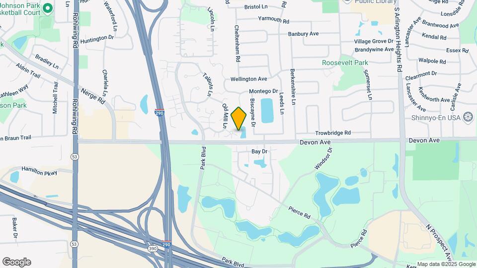 600 Stone Brook Ct Map and Location Details