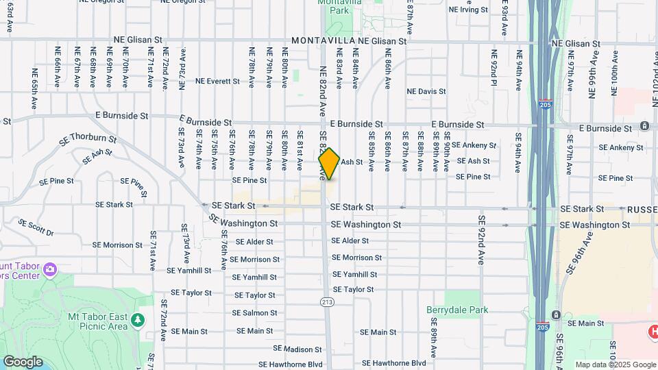 322 SE 82nd Ave Map and Location Details