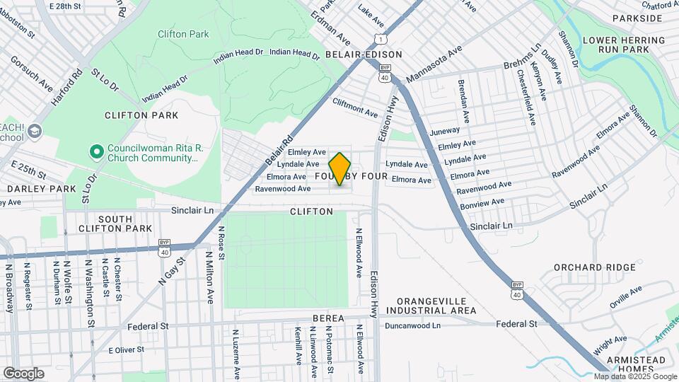 3421 Ravenwood Ave Map and Location Details