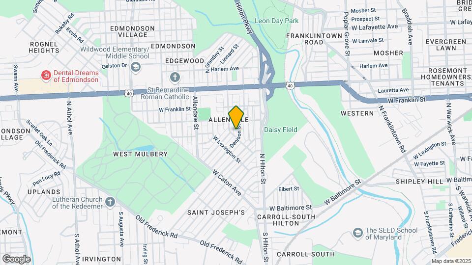 310 Denison St Map and Location Details