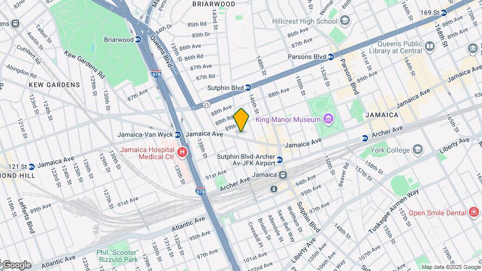 144-07 Jamaica Ave Map and Location Details