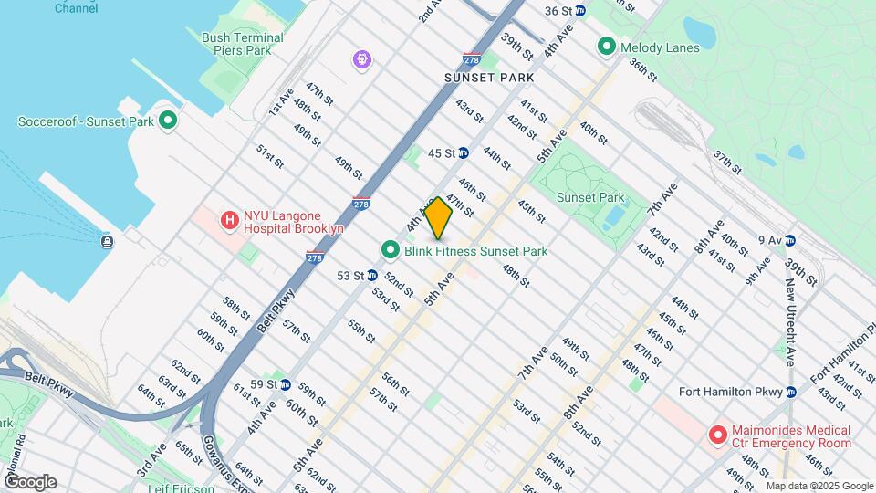 450 49th St Map and Location Details