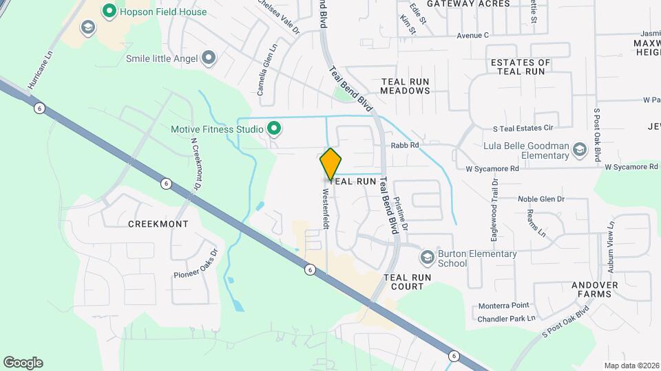 4306 W Thunderwood Cir Map and Location Details