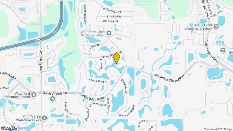 600 Lakescape Ct Map and Location Details