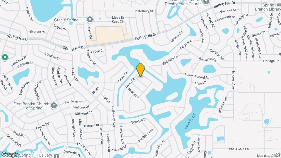 8019 Timberlake Ave Map and Location Details