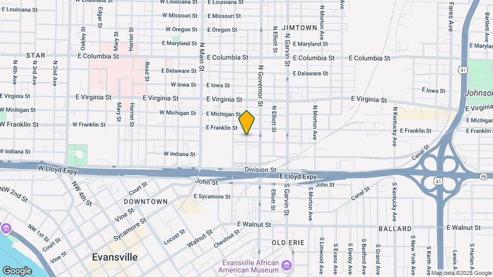 200 N Lafayette Ave Map and Location Details