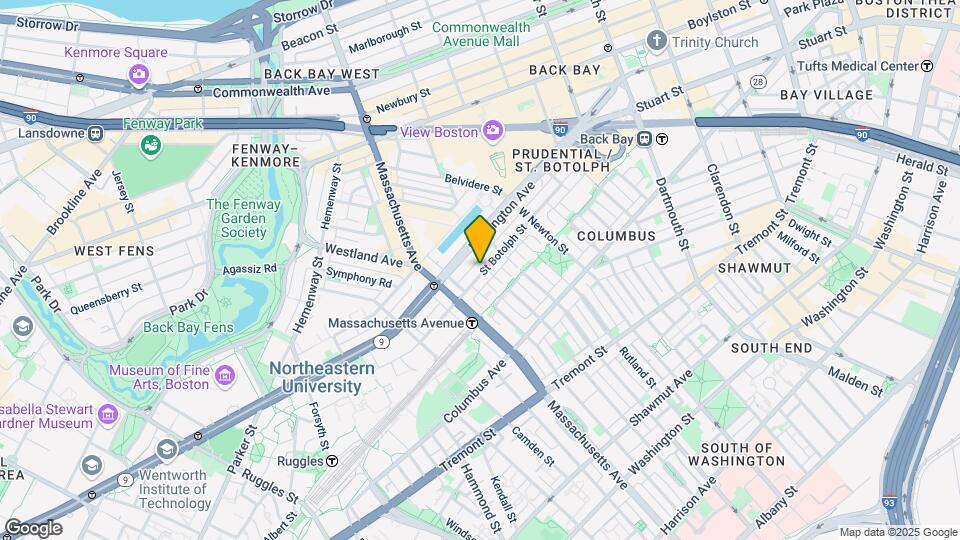 173 Saint Botolph St Map and Location Details