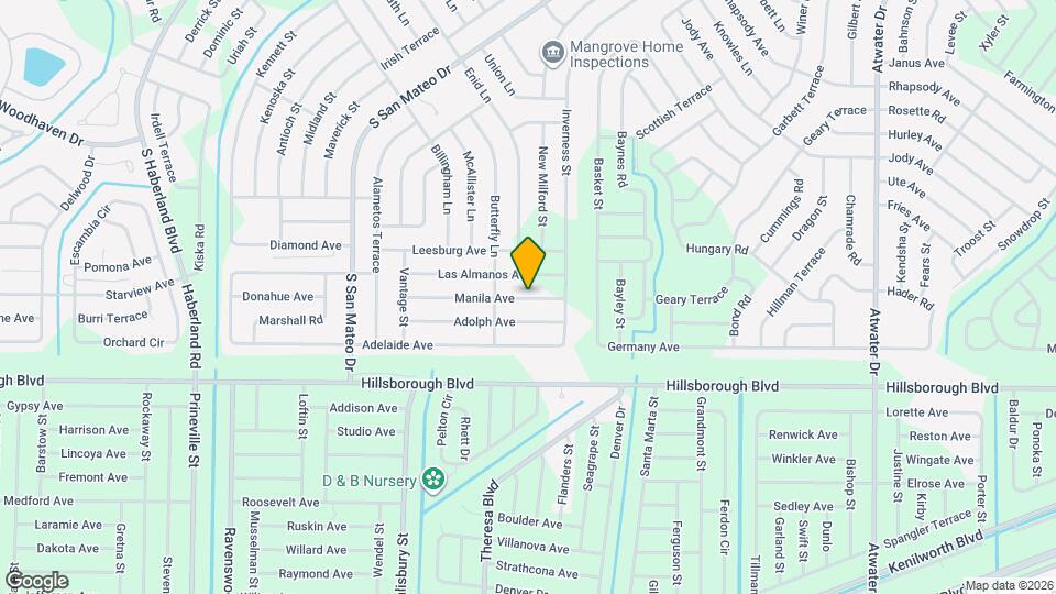 4736 Manila Ave Mapa y Detalles de la Ubicación