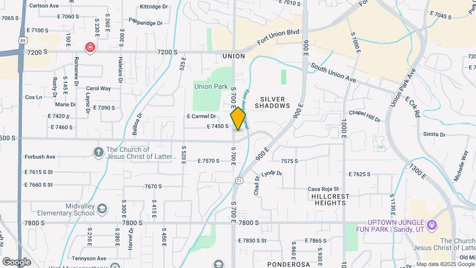 711 E Ryder Pk Ln Map and Location Details