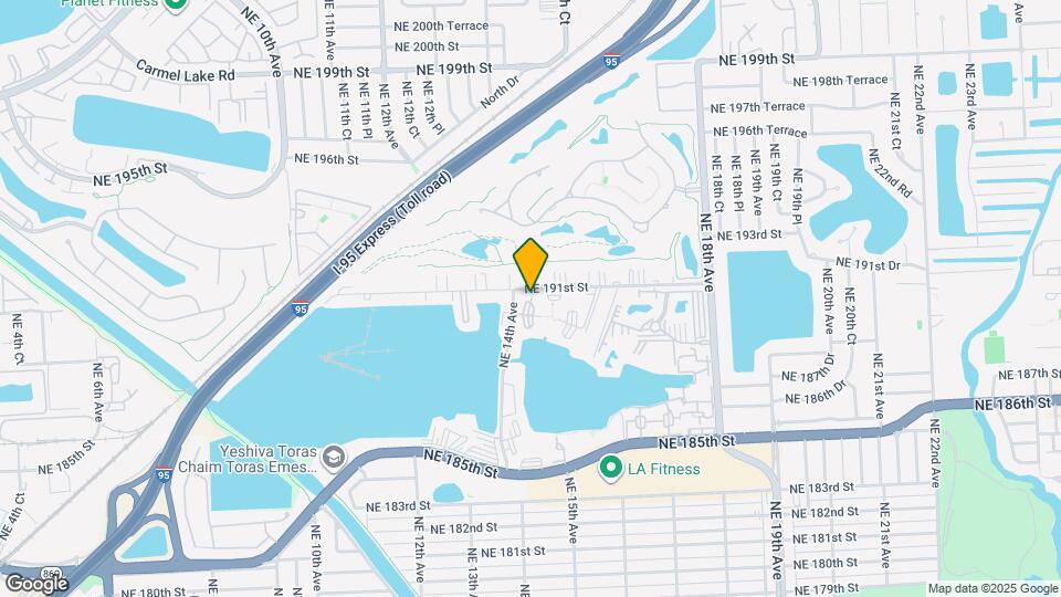 1400 NE 191st St Mapa y Detalles de la Ubicación