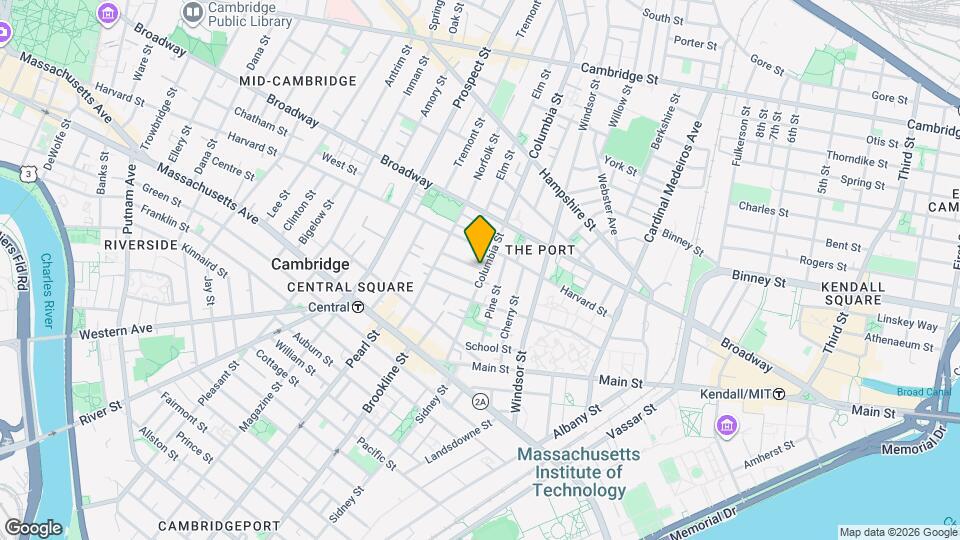 2 Worcester St Map and Location Details