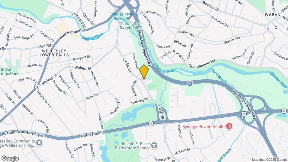 64 Cedar St Map and Location Details