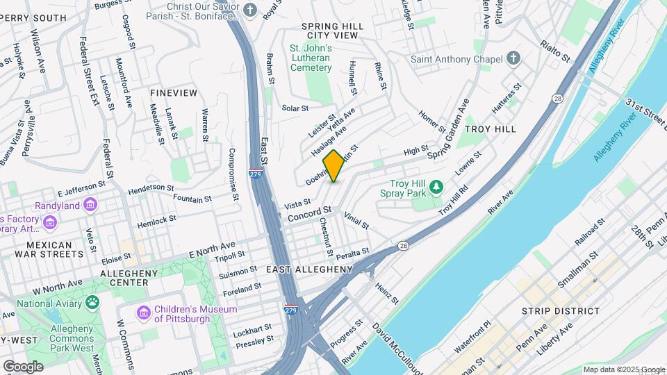 941 Itin St Map and Location Details